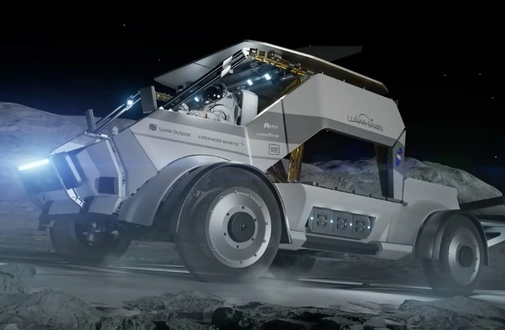 NASA показало, як виглядатимуть автомобілі астронавтів для поїздок на Місяці (фото)